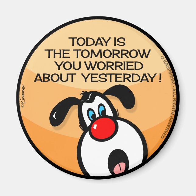 I dag är morgondagen magnet (Framsidan)