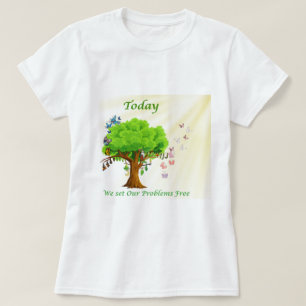 I dag är våra problem fria t shirt