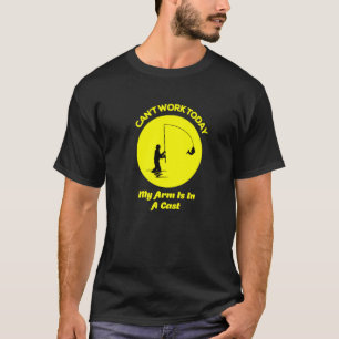 I dag arbetar mitt Arm i en kustfisk T Shirt