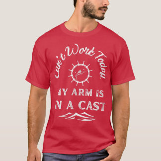 I dag arbetar mitt Arm i en kustnära svärdfiskmarl T Shirt