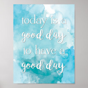 I dag citationsteckenaffisch poster
