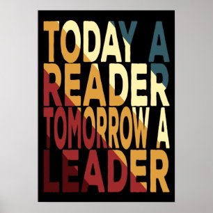 I dag en läsare i morgon en ledare poster