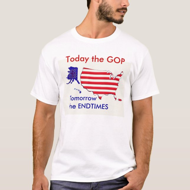 I dag GOP 2 morrow Endtimes T-shirt (Framsida)