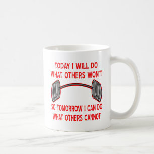 I dag gör jag Will vad andra ska inte så i morgo Kaffemugg