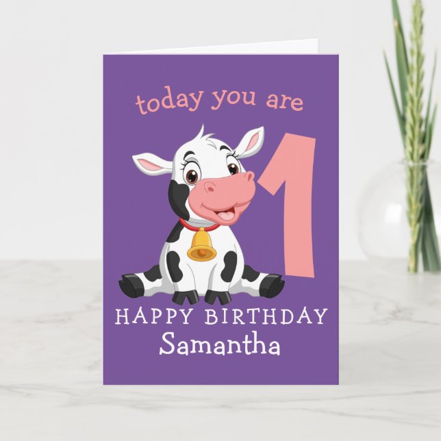 I dag har du ett födelsedagskort kort (Framsida)