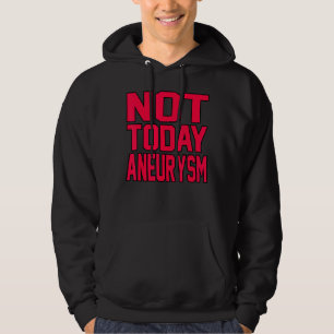 I dag har inte Brain Aneurysm Awareness Monsupport Hoodie