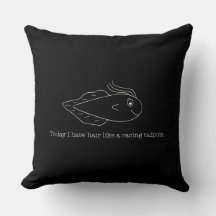 I dag har jag hår som en tävla grodyngel