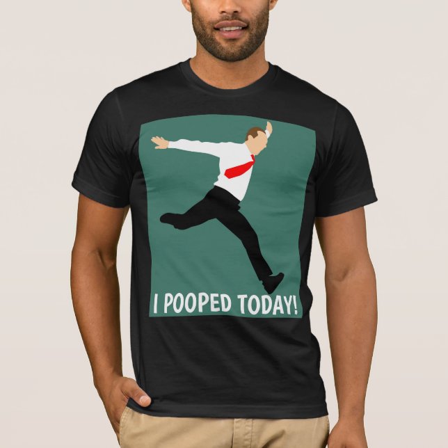I DAG HAR JAG PÅPEKAT! Funny Manar Birthday T-Shir T Shirt (Framsida)