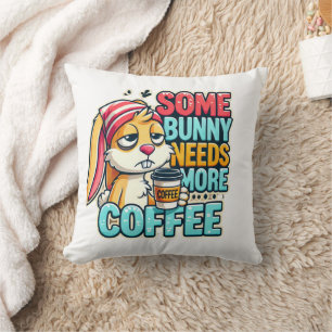 I dag i Glad påsk behöver en bit mer kaffe Kudde