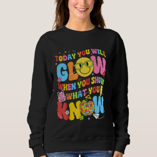 I dag kommer du att falla när du visar vad du vet t shirt
