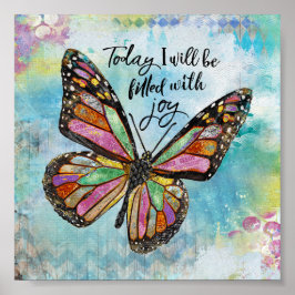 I dag kommer jag att vara full av Joy Poster