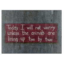 "I dag kommer jag inte att oroa mig"