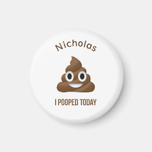I dag påbörjade Emoji med Namn Magnet