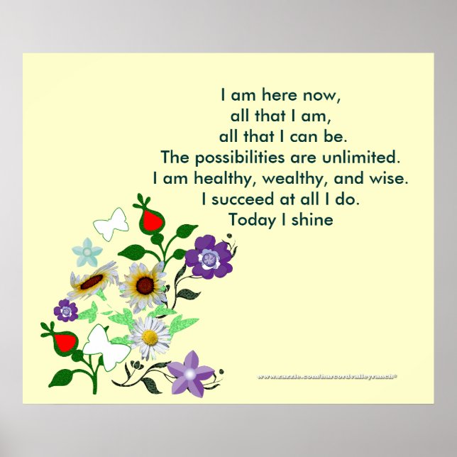 I dag Shine Poster (Framsidan)