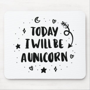 I dag ska jag är en Unicorn Musmatta