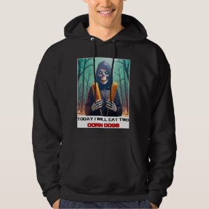 I dag ska jag äta två Maj-Hundar och riva mitt tal Hoodie