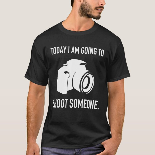 I dag ska jag fotografera människor t shirt (Framsida)