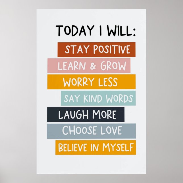 I dag ska jag poster (Framsidan)