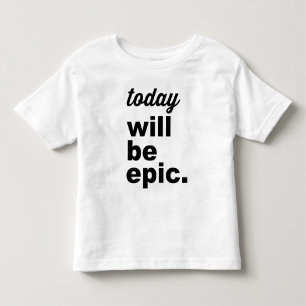 I dag ska var den episka moderna småbarntShirten T-shirt