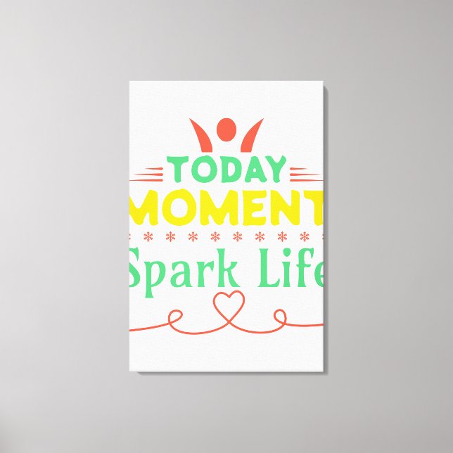 I dag, Spark Life Canvastryck (Framsida)