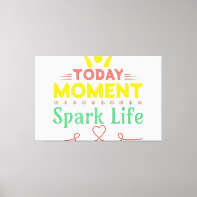 I dag, Spark Life Canvastryck (Framsida)