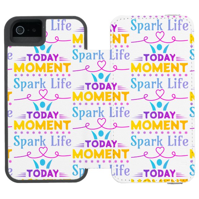 I dag, Spark Life Incipio iPhone Wallet Skal (Folio Öppen)