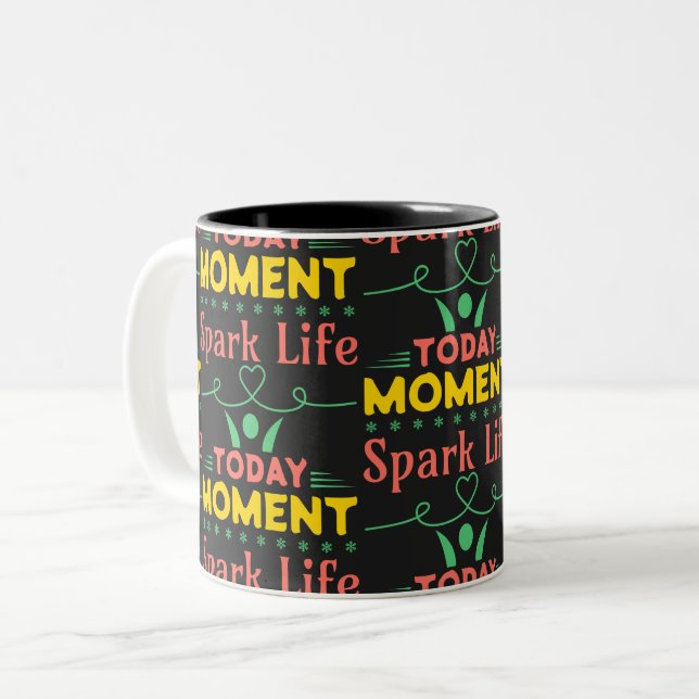 I dag, Spark Life Två-Tonad Mugg (Framsida vänster)