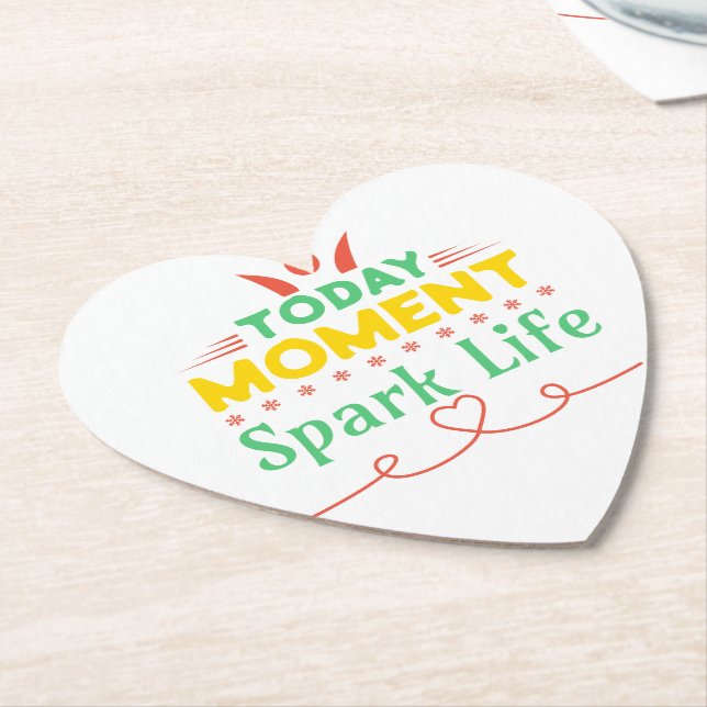 I dag, Spark Life Underlägg Papper (Vinklad)