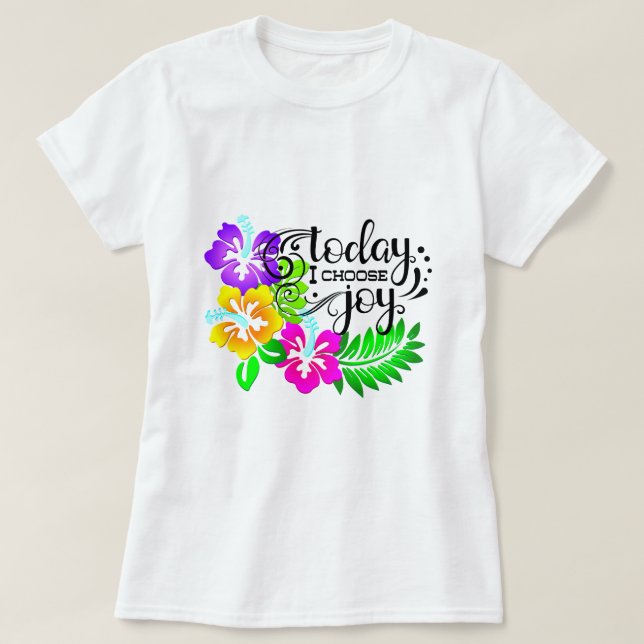 I dag väljer jag Joy Tanktop T Shirt (Design framsida)