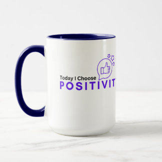 I dag väljer jag Positivitet Mugg