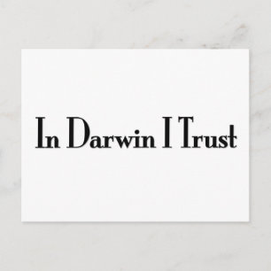 I Darwin I Tillit Vykort