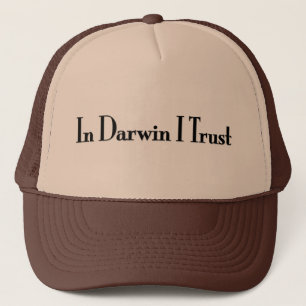 I Darwin litar på jag Truckerkeps