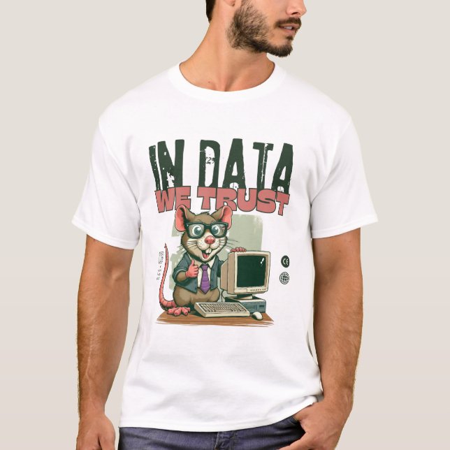 I data litar vi på t shirt (Framsida)