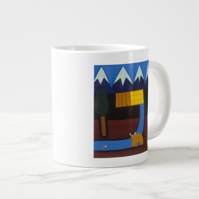 I de peruanska bergen 2006 jumbo mugg (Framsida höger)