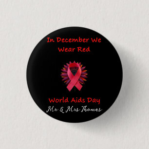I december 2010, Bära Red Unite for World AIDS Day Knapp