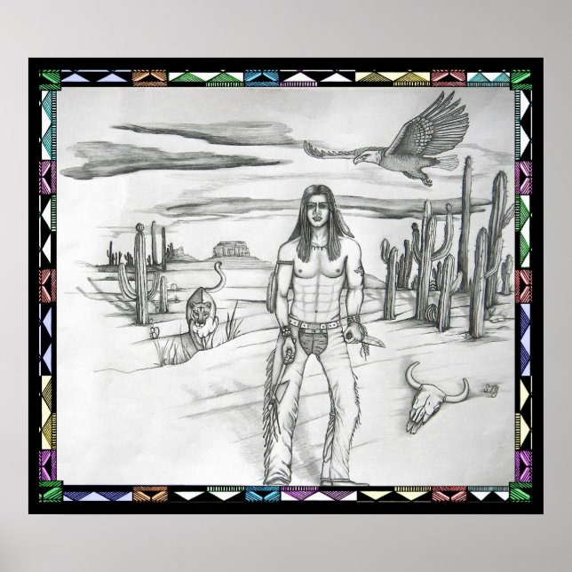 i delstaten poster (Framsidan)