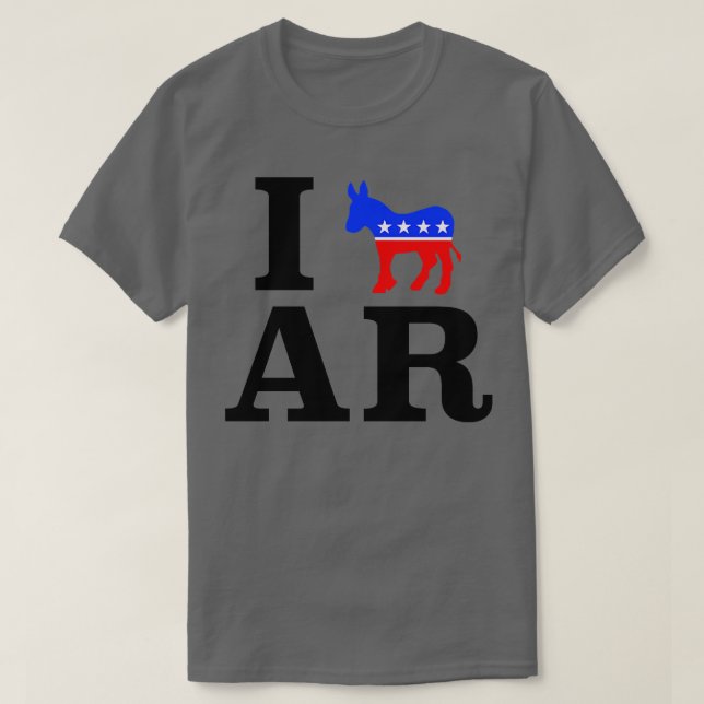 i Demoat Arkansas AR TShirt T Shirt (Design framsida)