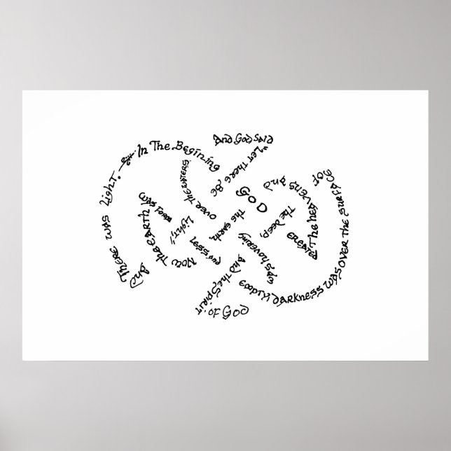 I den begynnande guden... poster (Framsidan)