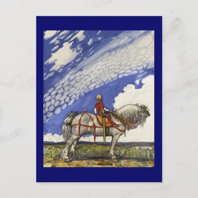 I den breda världen vykort (Framsida)