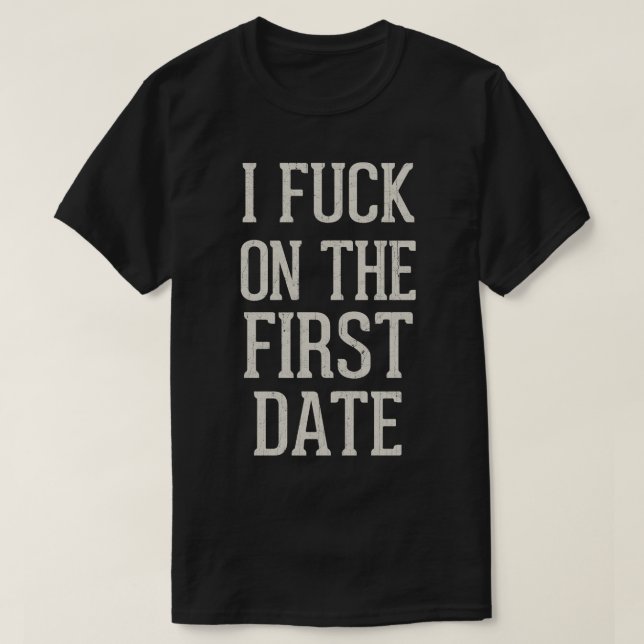 I den första dagen t shirt (Design framsida)