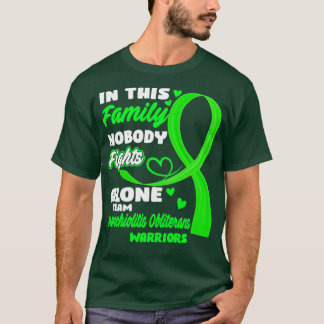 I den här familjen kämpar ingen mot Ensam Team Bro T Shirt