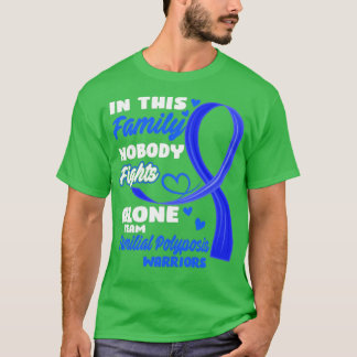I den här familjen kämpar ingen mot Ensam Team Fam T Shirt