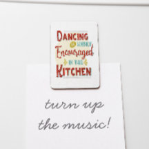 I den här köket uppmuntras man starkt till att dan