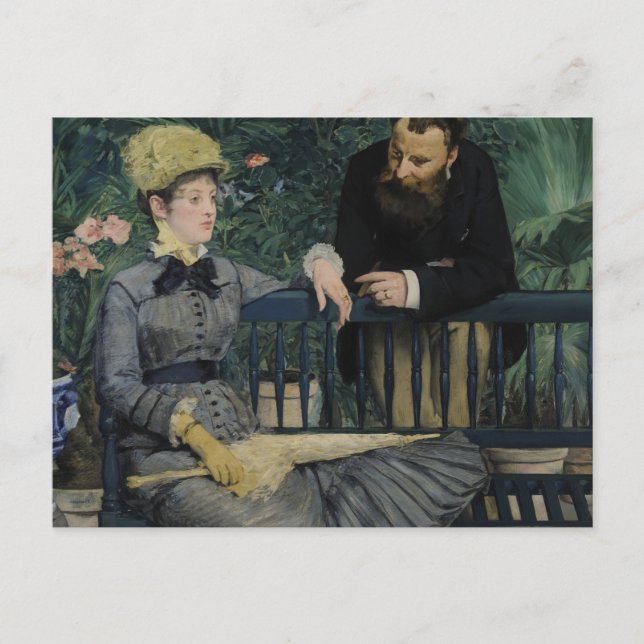 I den konservativa - Édouard Manet (1879) Vykort (Framsida)