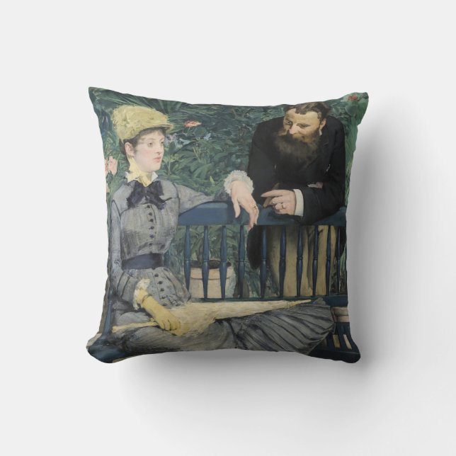I den konservativa Edouard Manet Kudde (Framsida)