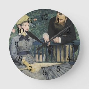 I den konservativa Edouard Manet  Rund Klocka