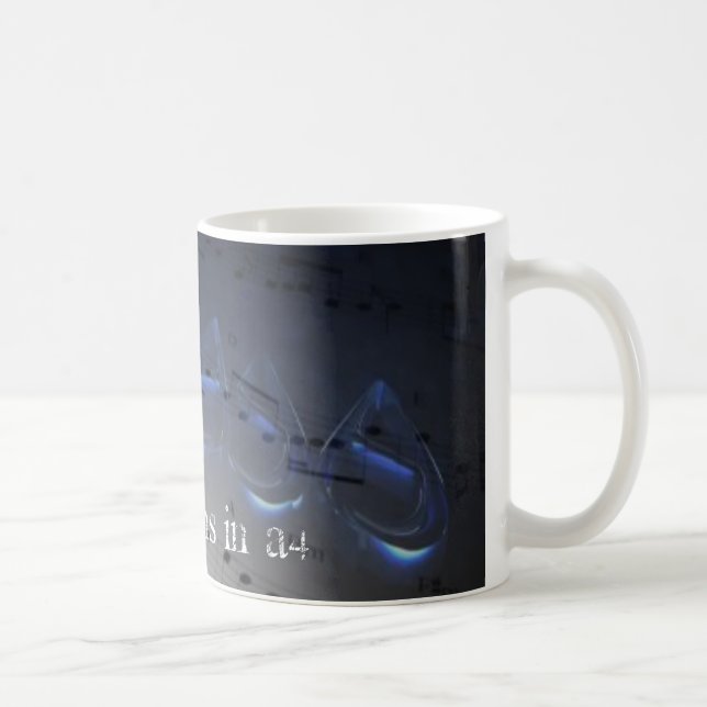 i den konstiga kortkortet för musik dagdrömmar i kaffemugg (Höger)