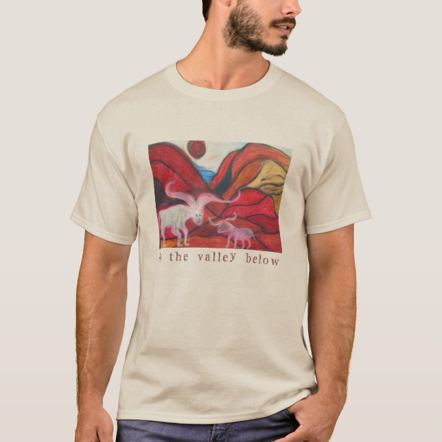 I den nedanföra dalen t shirt (Framsida)