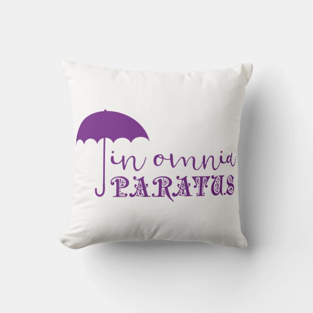 I den Omnia Paratus dekorativ kudde (Framsida)