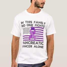 I denna familj bekämpar ingen pankreasensam t shirt